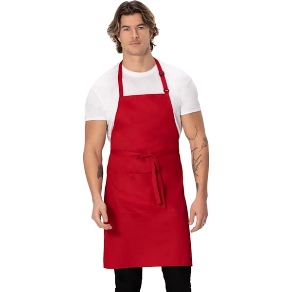 Chef Works Unisex Köksförkläde för Slakt Red