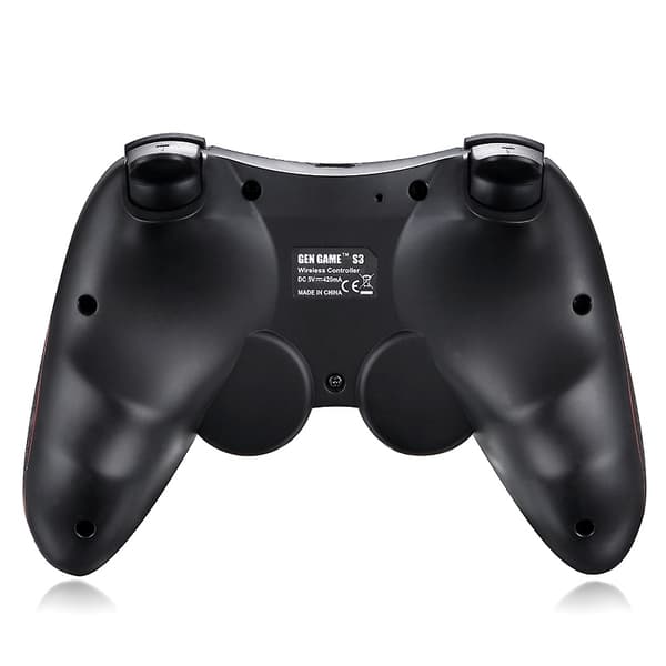 S3 Bluetooth Gamepad med modtager, trådløs controller kompatibel med Android, iOS, PC