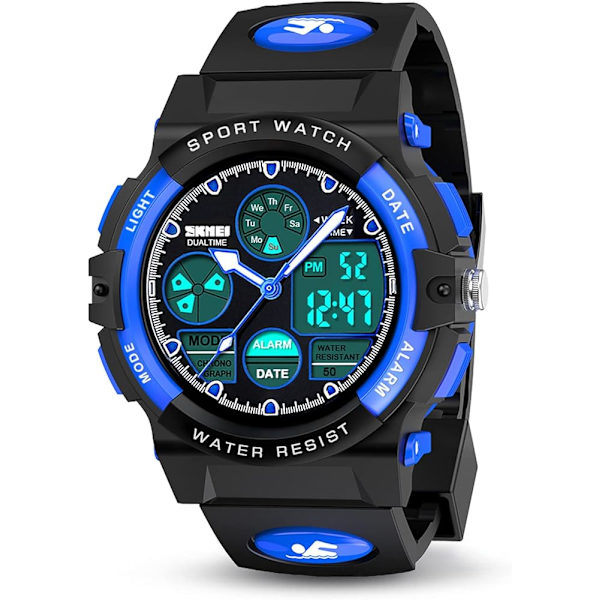 Vattentät barnklocka Digital watch för watch/pojkar för barn - populära presenter för barn