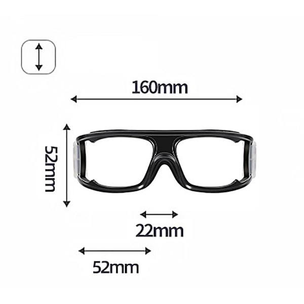 Attarct<p>Forbedret beskyttelse: Basketballbrillerne har splinterfrie linser, der tilbyder overlegen beskyttelse. Uanset om du er på banen og laver en