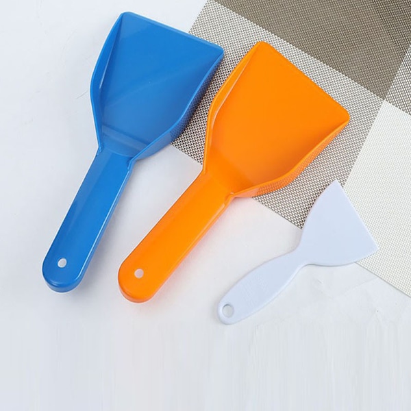 Plastkylskåpsisspade Isskrapa Snöröjare Rengöring Frys Frost Spade Isskrapa Skovlar Set om 3