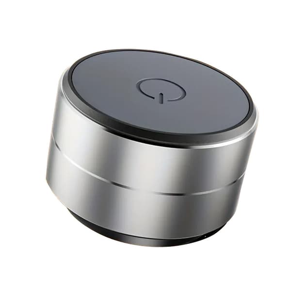 Sort, mini TWS knoglelednings-Bluetooth-højttaler – bærbart design, HiFi-stereolyd, metalkabinet, ultra-lang batterilevetid.