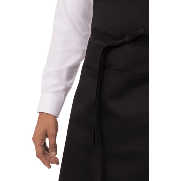 Chef Works Unisex Köksförkläde för Slakt Black