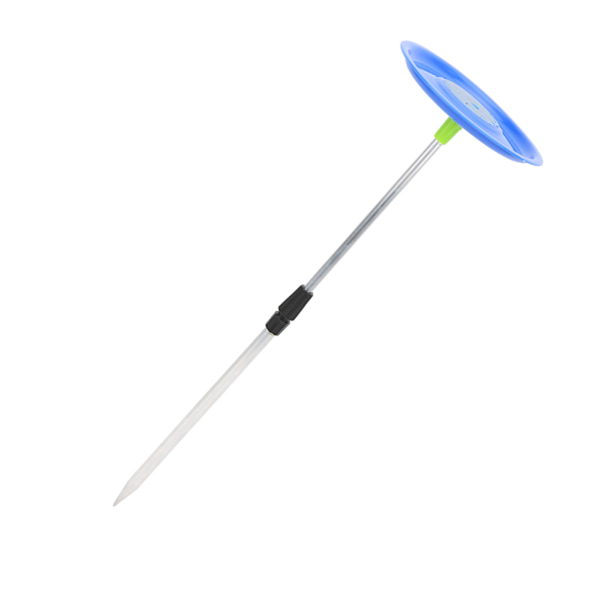 Glow-in-the-dark enkeltlags agnskjål, robust og holdbar magnetisk med jordplugg, egnet for utendørs fiskeutstyr, blå blue