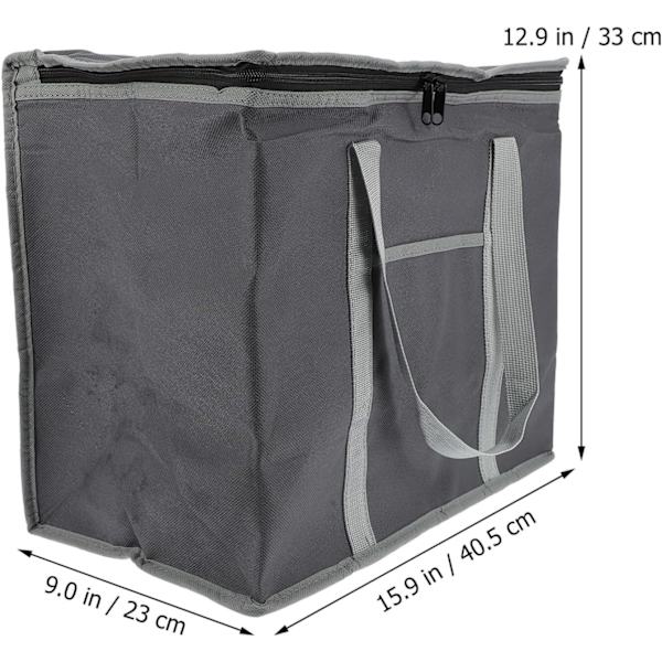 1 st Handla Väska Shopping Tote Bärbar Korg Camping Kylare Förvaringsväska Livsmedelskylväska Utomhus Kylare Korg Bärbar Kylare Korg Utomhus Ba