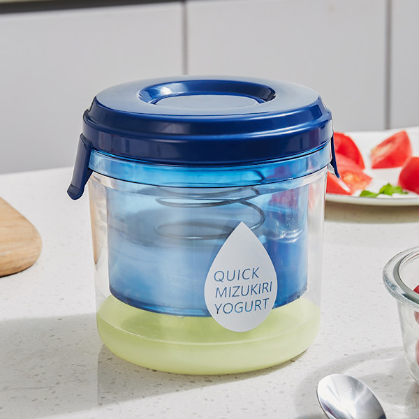 Hemgjord yoghurt sil, Grekisk yoghurt, sojamjölk, ostvassle separator, vattenavtappningssil