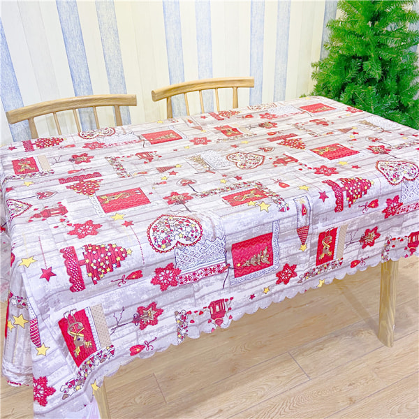 Juleduks, rektangulær juleduks 180x150cm B