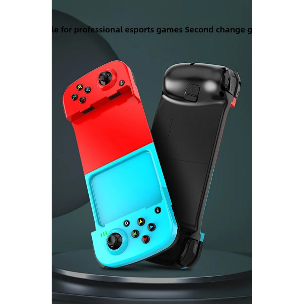 Blå Gamepad D3 BT 5.0 Mobil Kontroller Kompatibel med Android/iOS/Hongmeng Stöder Expanderbara Spelkontroller