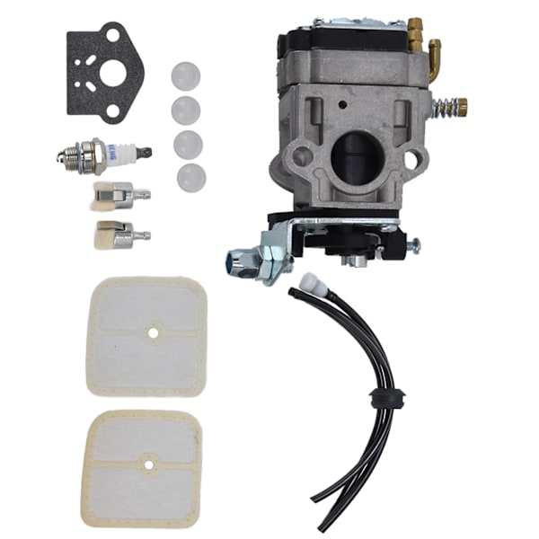 Plæneklipper Karburator Kit Luftfilter Starter Pære til Echo SRM260 SRM261 SHC261 PAS‑260