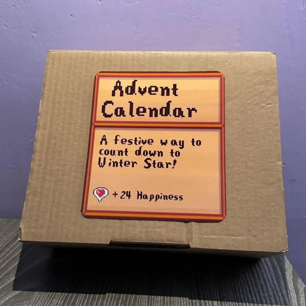 Stardew Valley Julekalender: Den Magiske Jule-Nedtælling! En Blind - Box Glæde Fyldt med Overraskelser til Stardew Valley Fans - Lås Op