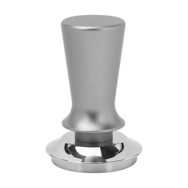 Rostfritt stål trycktamper Lättanvänd kaffemaskin tamper tillbehör för kaffe Grå 51mm Gray 51mm