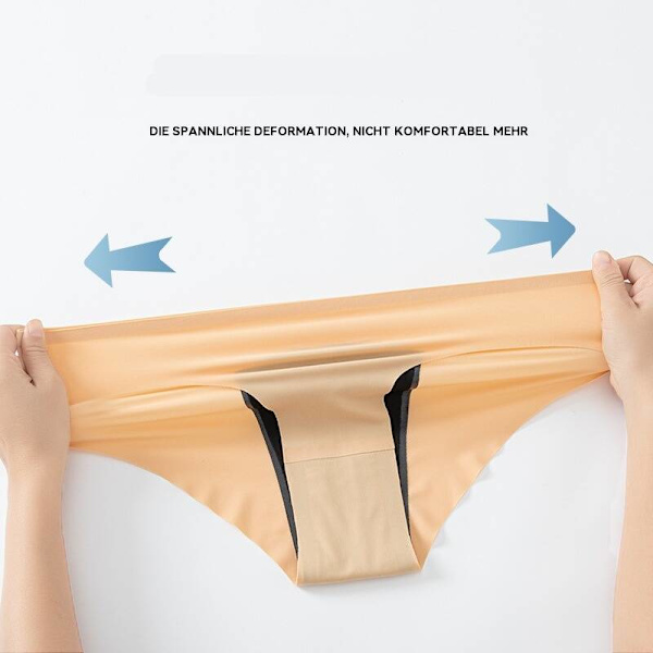 Svala och osynliga underkläder med fyra lager för maximal komfort, triangulära shorts, fyra stycken i ett set. L