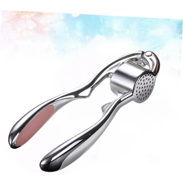 SHOWERORO Ingefærknuser Saftpresser Hvidløgs Rivjern Hvidløgshakker Hård Hvidløgsknuser Manuel Saftpresser Ingefærhakker Manuel Hvidløgshakker Metal Hvidløg Pink Size 1