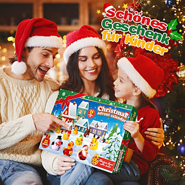 Adventskalender 2024 Barn, Present Flickor 2 3 4 5 6 7 8 9 10 År Julgåva Barn Leksak från 3-10 År Pojke Julkalender Barn Barnkammare