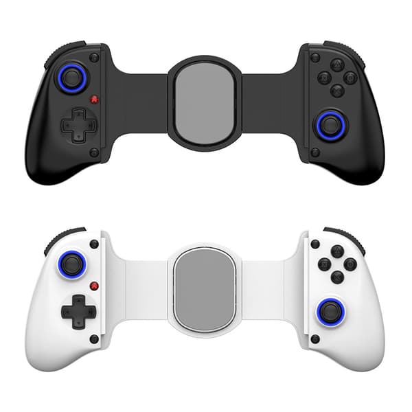 Sort D11 Trådløs Bluetooth Spilcontroller Kompatibel med Switch, Android, iOS, PS Konsoller og Tablet