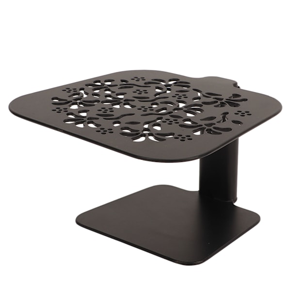 Kaffevejningsstativ, højdejusterbart, vandtæt kulstofstålsvægtstangbeskyttelsesstativ, kaffemaskine, sort kirsebærblomstmodel Black  cherry blossom style