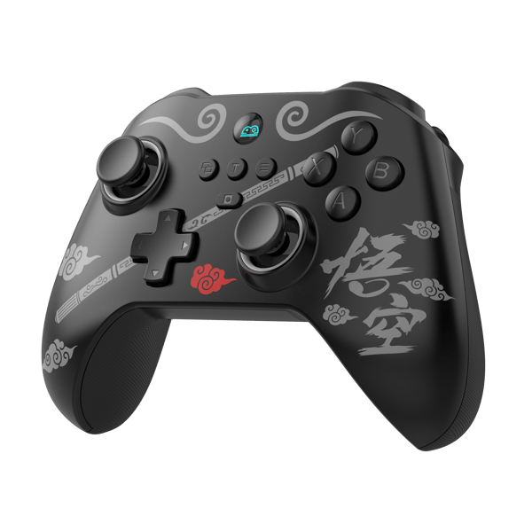 Sort Z03 Trådløs Spilcontroller Kompatibel med PS-stil Konsoller, Switch-stil, PC, iOS og Android