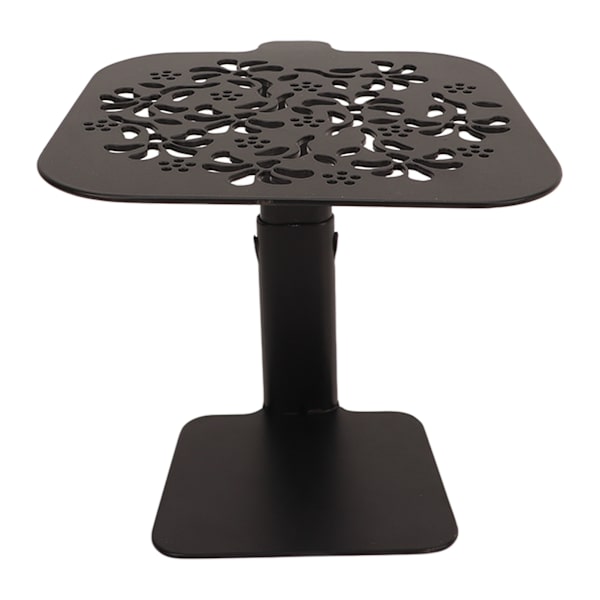 Kaffe vägning rack, höjdjusterbar, vattentät kolstål skala stångskyddsställ, kaffemaskin, svart körsbärsblomma modell Black  cherry blossom style