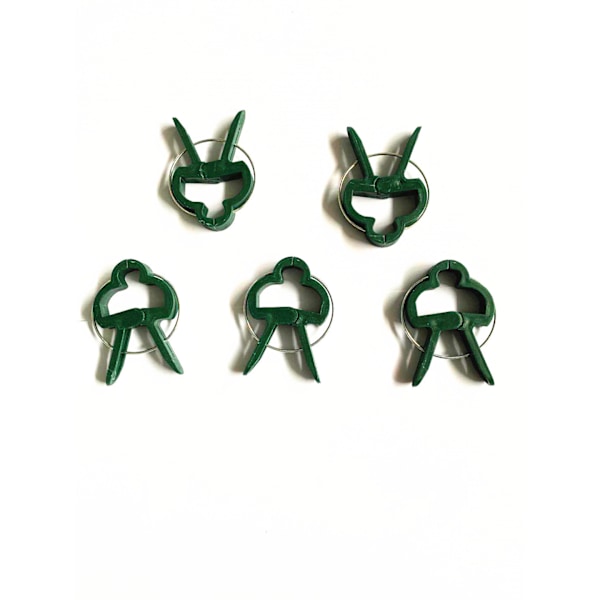 Planteclips - stabile clips til at sikre klatreplanter Green A+B