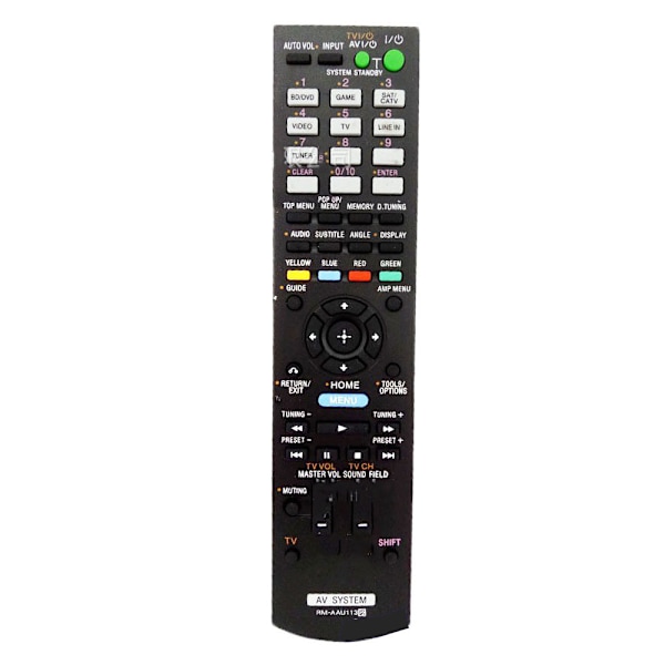 Passar till Sony AV-förstärkarfjärrkontroll RM-AAU113 HT-CT550