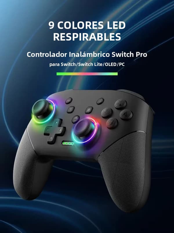 S80 Pro Trådløs Spillkontroller Kompatibel med Switch OLED / Lite og PC, Programmerbare Funksjoner, Bluetooth