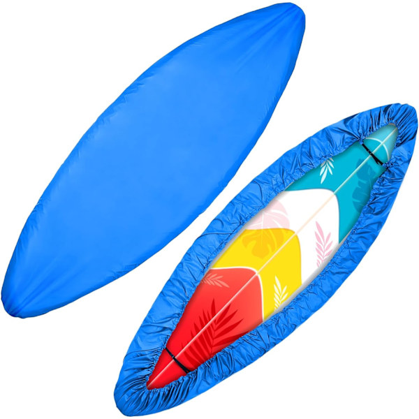 420D Kajakdække Vandtæt, Kajakdækker til Udendørs Opbevaring, Robust UV-Beskyttelse Paddleboard Dækker SUP Kano Dække, 3,6-4m Blue 11.8-13ft