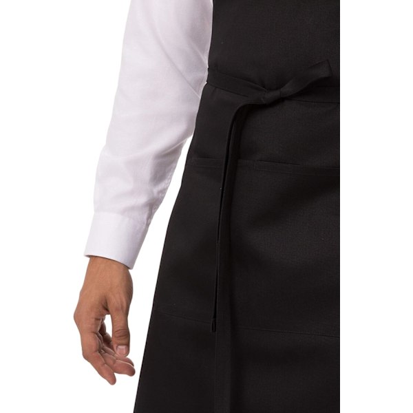 Chef Works Unisex Slagterforklæde Black, 2 Pack