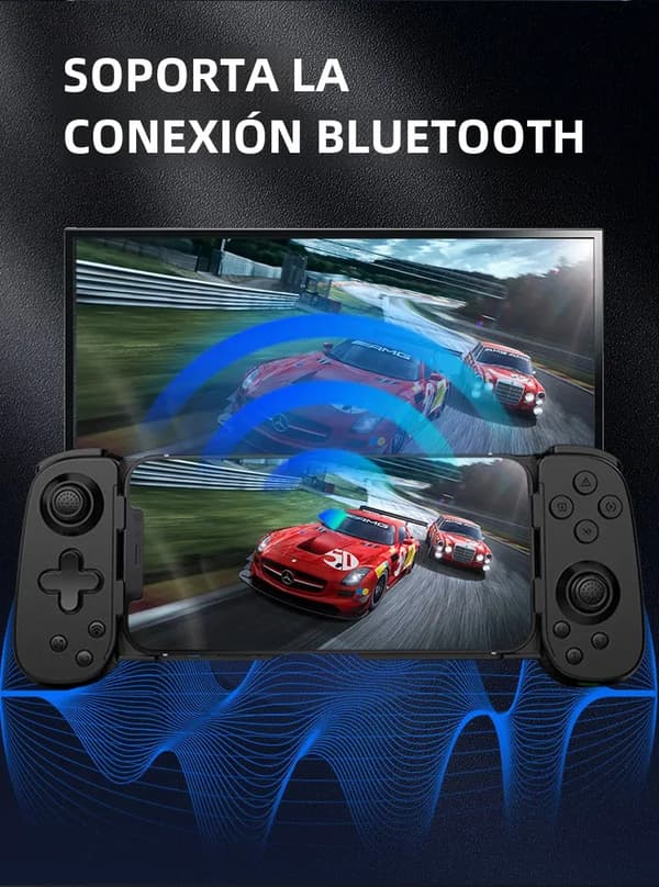 Pink VILCORN Streaming Spilcontroller Kompatibel med PS4 Mobil Joystick med Seks Akser Gyroskop til Android/iOS Gamepad med Lineær Knap