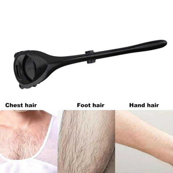 Back Shaver - Ryggepilator för män Body Trimmer Handtag - Tillbak