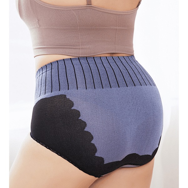 Bekväma damtrosor med hög midja, tajta shorts, tunna, två delar i ett set. XL
