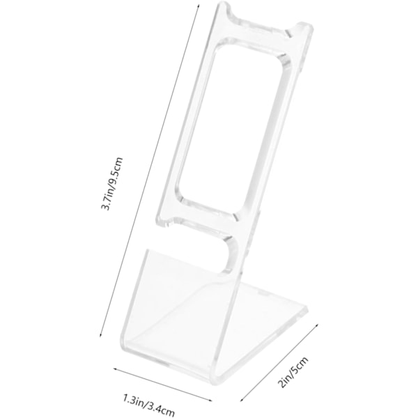 10 stk Transparent Urklokke Stativ Mann Ur Armbånd Stativ Urholder for Utstilling Smykkeholder Scrunchie Holder Smykkeholder Menn Wat