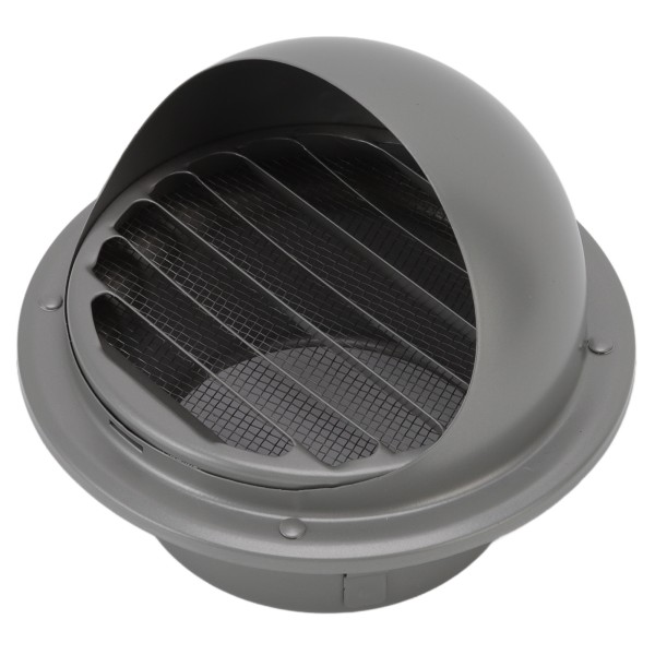 Stainless Steel Round Air Vent Louvered Cover for External Wall Ventilation - Waterproof & Windproof