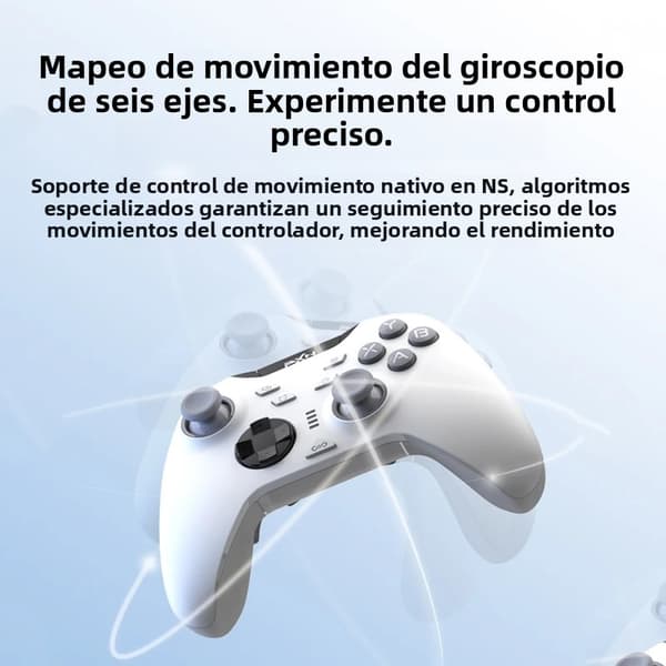 Pink Bluetooth Game Controller, Kompatibel med Switch, PC og Android-enheder, Hall Triggers, Multi-Mode