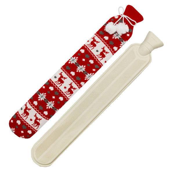 Klassisk varmvattenflaska med överdrag, kylande för kvinnors menstruation E