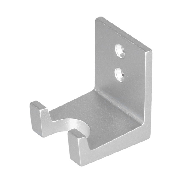 Kaffekoppshållare i aluminiumlegering viskos perforerad dubbelsidig kaffepress väggfäste silver silver