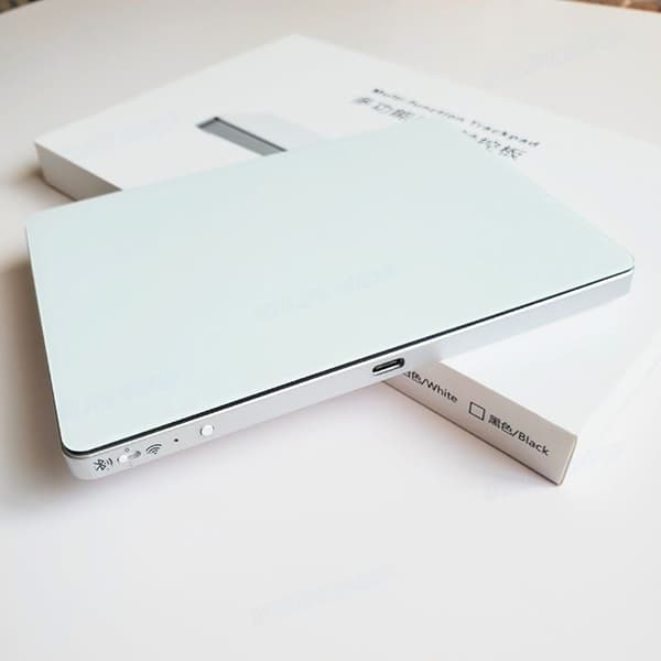 Genopladelig Bluetooth Touchpad til Mac & Windows, Multi-Touch Gestusstyring, Trådløs og Kablet Understøttelse
