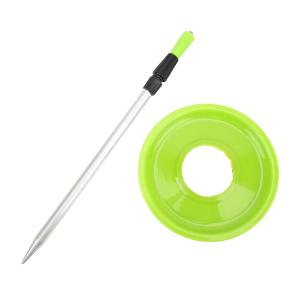 Glow-in-the-dark enkeltlags agnskjål, robust og holdbar magnetisk med jordingskontakt, egnet for utendørs fiskeutstyr, grønn green