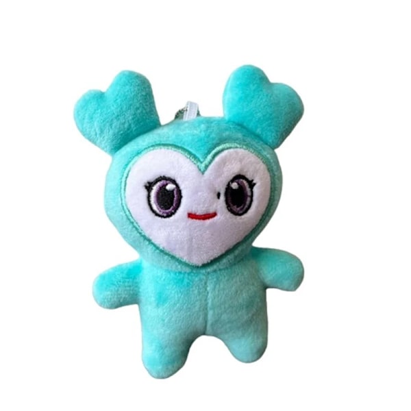 Lovelys Plushiset Avaimenperät Korean Supertähti Lelut Piirretty Eläin Nuken Ripustus Avaimenperä Syntymäpäivälahjat Tytöille 9kpl/erä