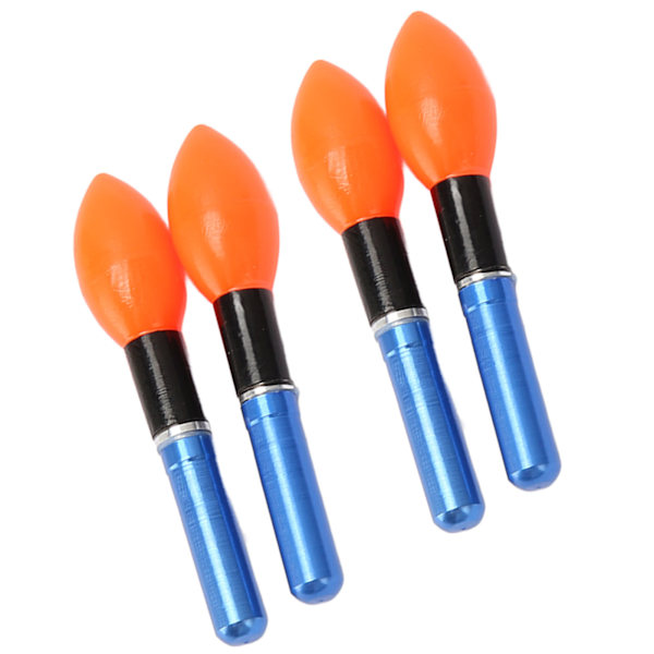 4-pack glödlampa flytande ljus nattfiske glödstick återanvändbar elektronisk fiskeboj röd Red