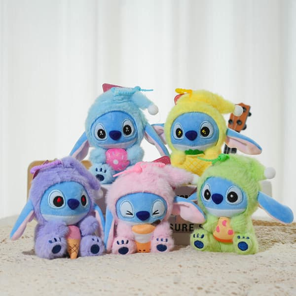 Stitch Blind Box Leke – Tilfeldig Vinylfigur og Plysj Samleobjekt