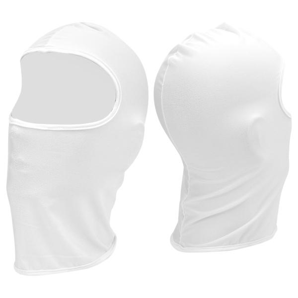 Udendørs Cykling Polyester Hoved Ansigts Dækning UV Beskyttelse Hovedtørklæde MultiPurpose(blanc ) blanc
