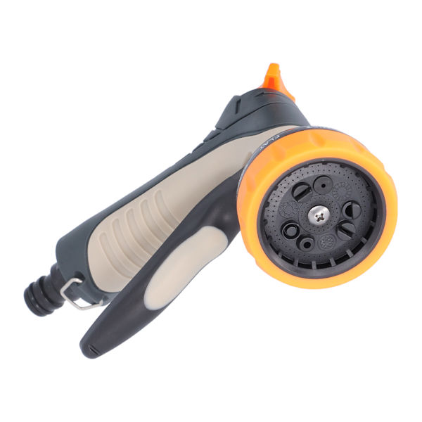 9-funktioners sprinkler, omskiftelig blomstvanding, husholdningsbilvask, højtrykslangeslange, velegnet til hjem og have
