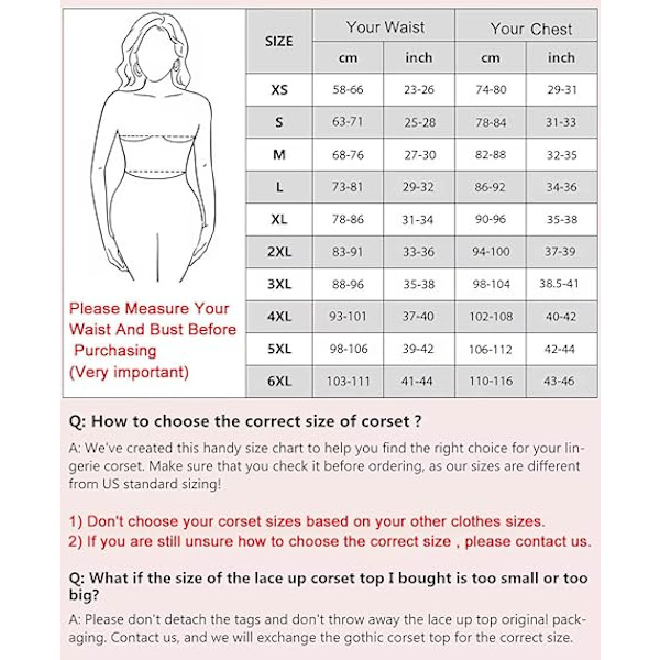 Korsetttopper for kvinner, Bustier Shapewear Lingeri, Lace Waist Push Up Bodysuit M