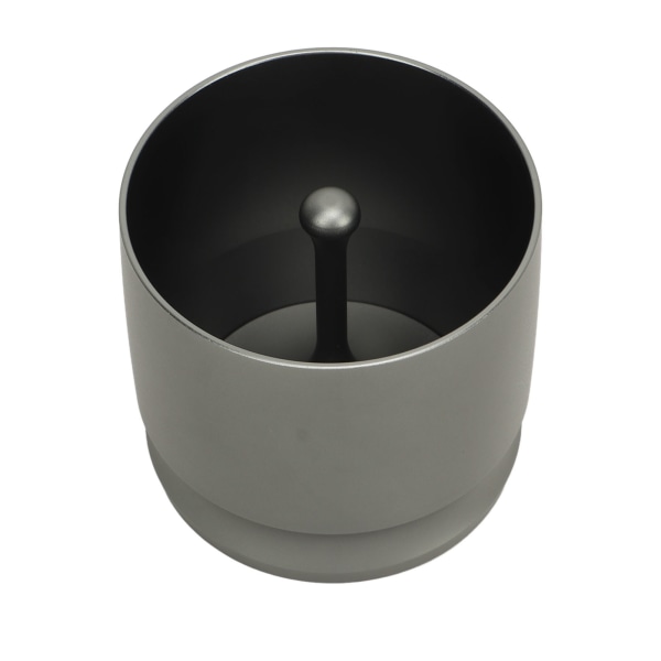 Kaffepulverfanger Aluminiumslegering anti-spredning kaffepulverplukker kaffeutstyr 58 mm grå gray
