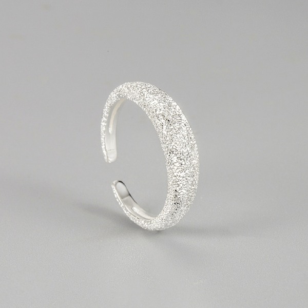 Glittrande ring, silver, 1 styck