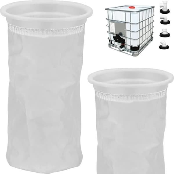 Nylon Lokkfilter for IBC Regnvannstank - 2 stk - Diameter 10,5 cm