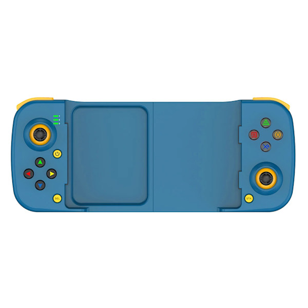 Grå 3D Mobil Spilcontroller, Bluetooth 5.0 Joystick, Kompatibel med iOS og Android, Udtrækkelig Gamepad