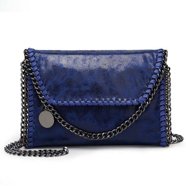 Dam Kedjeväska Axelväska Messenger Bag blue