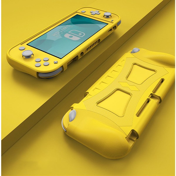 Kahva kotelo on yhteensopiva Nintendo Switch Lite -laitteen kanssa, mukava ja ergonominen yellow