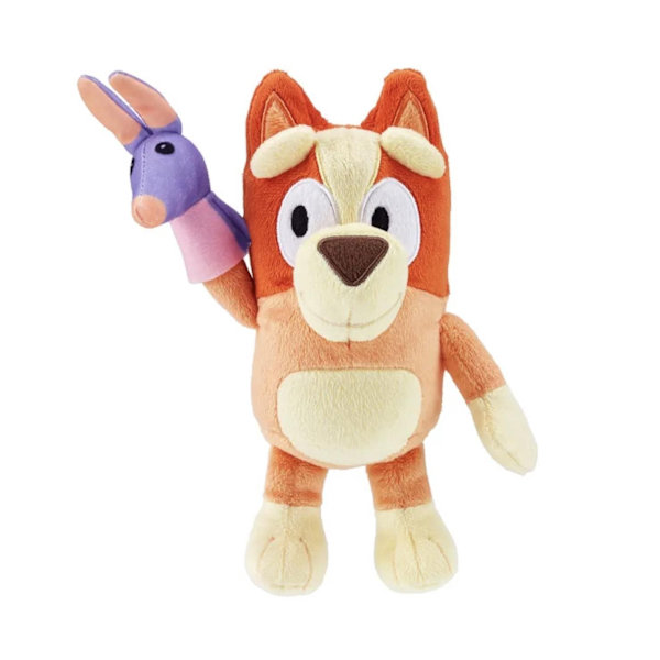 Bluey ja Bingo Koirakaverit Pehmolelu Anime Oheisnukke - oranssi 20cm